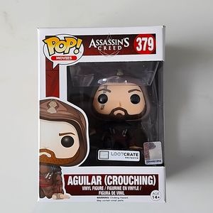 Aguilar- Crouching, Assassin's Creed POP Movies 379, Collectible Lootcrate